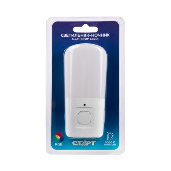 Ночник Старт Comet 2LED 3000К+RGB 220В (20)