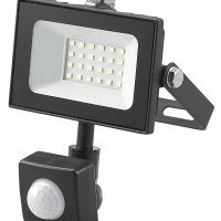 Прожектор диодный 20Вт 6500К 1550Лм IP65 ИК-датчик General (50)