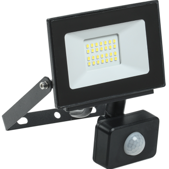 Прожектор диодный 20Вт 6500К 1800Лм IP54 датчик IEK СДО-06Д (40)