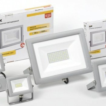 Прожектор диодный 20Вт 6500К 1800Лм IP65 IEK СДО-07 (30)