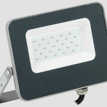 Прожектор диодный 20Вт зеленый 200Лм IP65 IEK СДО-07 (30)
