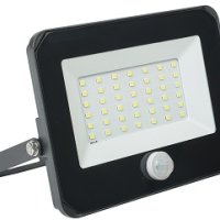 Прожектор диодный 50Вт 6500К 4500Лм IP54 датчик IEK СДО-06 (10)