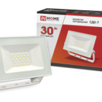 Прожектор светодиодный СДО-7 30Вт 230В 6500К 2400Лм IP65 белый IN HOME