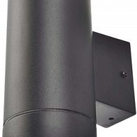 Светильник уличный настенный GX53 General GWL-2GX53-M IP65 цилиндр 2стор черный (10)