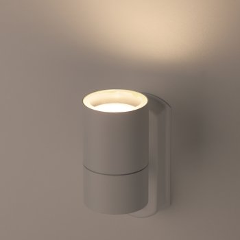 Светильник уличный настенный GU10 Эра WL27 WH 35Вт IP54 белый