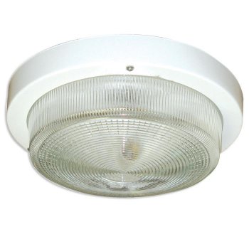 Светильник Е27 герметичный 100Вт D280x115мм IP65 Элетех Селена 2 белый (6)