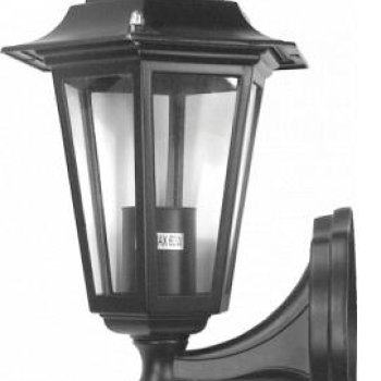 Светильник уличный настенный Е27 Camelion 4101 С02 60Вт чёрный (10)*