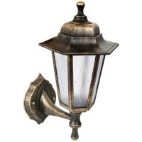 Светильник уличный настенный Е27 Camelion PP4101/02 C64 НБУ 06-60-001 Леда1 60Вт черная бронза (8)