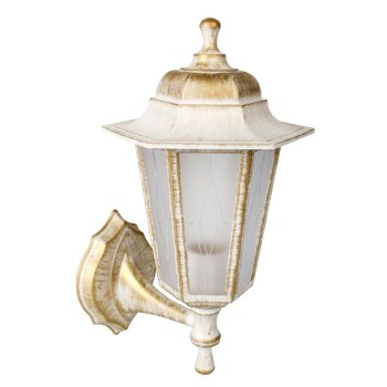 Светильник уличный настенный Е27 Camelion PP4101/02 C66 НБУ 06-60-001 Леда1 60Вт белая бронза (8)