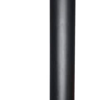 Опора пластиковая садово-парковая, h=1000 мм, цвет черный, TDM
