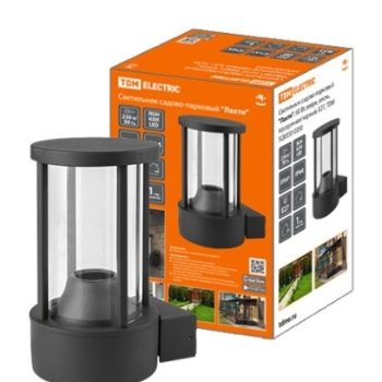 Светильник уличный настенный Е27 TDM Лахти вверх 60Вт IP44 черный (12)