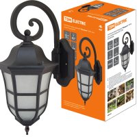 Светильник уличный настен Е27 TDM Меридиан вниз 100Вт IP54 черный (6)