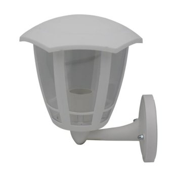 Светильник уличный настенный Е27 TDM СИТИ 6-х гранник вверх 60Вт IP44 пластик белый (8)