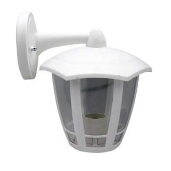 Светильник уличный настенный Е27 TDM СИТИ 6-х гранник вниз 60Вт IP44 пластик белый (8)