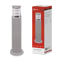 Светильник уличный напольный 1хА60 Inhome ART-PT-A60-GR IP65 600мм серый металл (10)