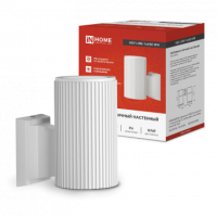 Светильник уличный настенный 1хА60 Inhome LINE--WH IP54 белый металл (1)
