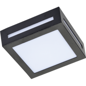 Светильник уличный настенный GX53 Ecola 3082W IP65 матовый металл чёрный []136x55мм