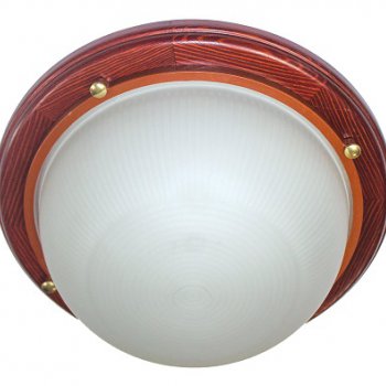 Светильник Е27 герметичный 1301 60Вт D220x80мм IP65 Элетех Самарканд вишня (8)