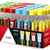 Светильник на солнечной батарее Smartbuy 1LED 31см пластик (1/48)