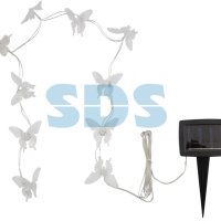 Светильник на солнечной батарее каскад Lamper "Полет бабочки" 10LED 2.5м IP65 (12)