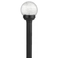 Светильник диод Эра PL33 солн бат RGB 330мм черный IP44 (1)