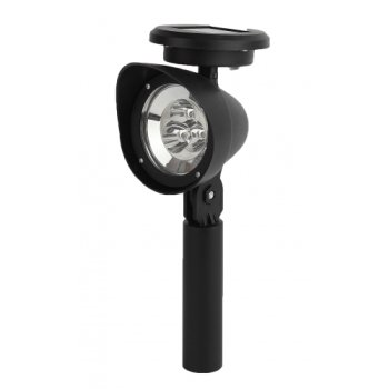 Светильник уличный диод Эра UF012 солн бат IP44 черный (1)