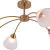 Люстра 6хE27 Rivoli Debra белый/медь 60W модерн