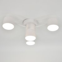 Люстра потолочная 4хGX53 Стеллар Белая 450х135мм General