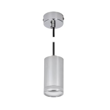 Светильник подвесной 1хGU10 IEK 4007 хром (50)