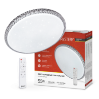 Светильник диодный InHome COMFORT  55Вт MYSTERY 3000-6500K 4400Лм 400x70мм  пульт (3)