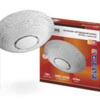 Светильник сд COMFORT CRYSTAL 75Вт 230В 3000-6500K 6000Лм 505x100мм с пультом ДУ IN HOME (5)