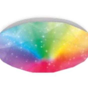 Светильник диод Inhome COMFORT  75Вт DIAMOND-RGB D500*90 3000-6500К IP40 3000-6000Лм пульт (1)