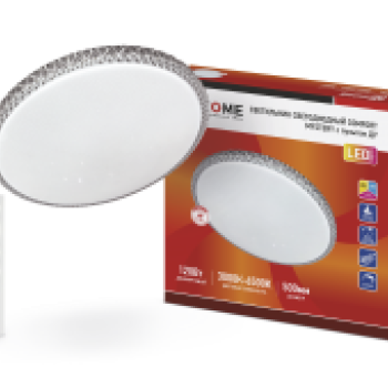 Светильник диодный InHome COMFORT  75Вт MYSTERY 3000-6500K 6000Лм 500x65мм  пульт (3)