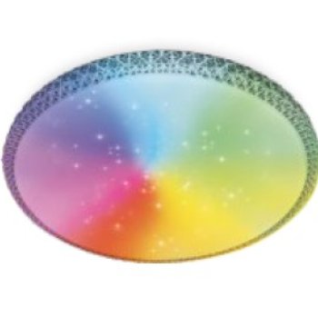 Светильник диодный InHome COMFORT  75Вт MYSTERY-RGB 3000-6500K 6000Лм 495x85мм  пульт (3)