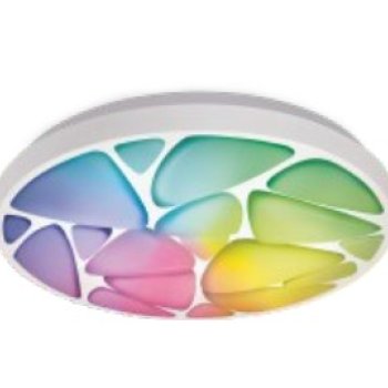 Светильник диодный InHome COMFORT  75Вт SHELL-RGB 3000-6500K 6000Лм 495x85мм  пульт (1)