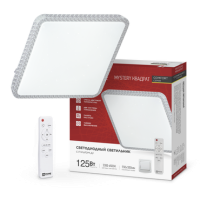 Светильник диодный InHome COMFORT 125Вт MYSTERY КВАДРАТ 3000-6500K 10000Лм []550x80мм пульт (1)