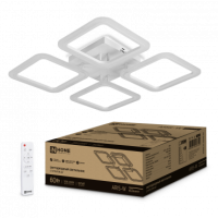 Светильник диод Inhome ELEGANT  60Вт ARIS-W 3000-6500K 4700Лм 450х450х75мм пульт белый (1)