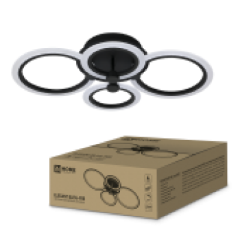 Светильник светодиодный ELEGANT BLISS-90B 90Вт 230В 3000-4000-6500K 7000Лм 610х400х130мм c пультом Д