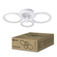 Светильник светодиодный ELEGANT BLISS-90W 90Вт 230В 3000-4000-6500K 7000Лм 610х400х130мм c пультом Д