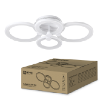 Светильник светодиодный ELEGANT BLISS-90W 90Вт 230В 3000-4000-6500K 7000Лм 610х400х130мм c пультом Д