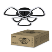 Светильник светодиодный ELEGANT SANSA-90B 90Вт 230В 3000-4000-6500K 7000Лм 650х650х130мм c пультом Д