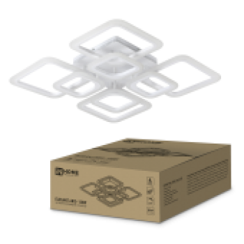 Светильник светодиодный Inhome ELEGANT ARIS-120W 120Вт 3000-6500K 8400Лм 590х590х130мм пульт белый (1)