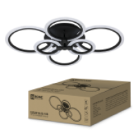 Светильник светодиодный ELEGANT BLISS-120B 120Вт 230В 3000-4000-6500K 8400Лм 780х550х130мм c пультом