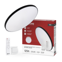 Светильник диодный InHome NEO SIMPLE 125Вт 3000-6500K 10000Лм 460x67мм пульт черный (3)