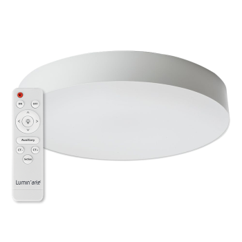 Светильник диодный Luminarte  80Вт MACARON 3000-6500К 1000-5040Лм белый мат пульт