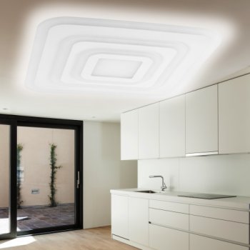 Светильник диод Эра SPB-6 GEO 3 RC75 75Вт 3400-5500К 5250Лм 500*60мм пульт ДУ