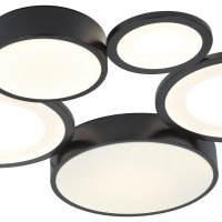 Светильник диодный 110Вт Rivoli Aliona 6161-201 3000К-6000К 5393Лм 700*640*50мм модерн пульт