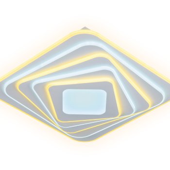 Потолочный светодиодный светильник с пультом FA816 WH белый 82W 500*500*80 (ПДУ РАДИО 2.4)