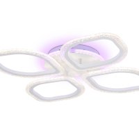 Светильник диодный 75Вт Ambrella FA4501/4 WH белый 3000K+BL/4200K+PU/3000K+6400K пульт 500х500х75мм