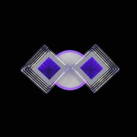 Светильник диодный  33Вт ЭкономСвет 51252/2+1WT RBP+3D 3000-6500К 4320Лм белый/белый